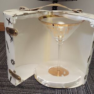 SLANTT Elegant Gold Martini Glass Where's My Cabana Boy? Neiman Marcus